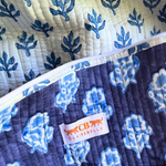 Quilted Duffle Bag - Maya Blue - New!