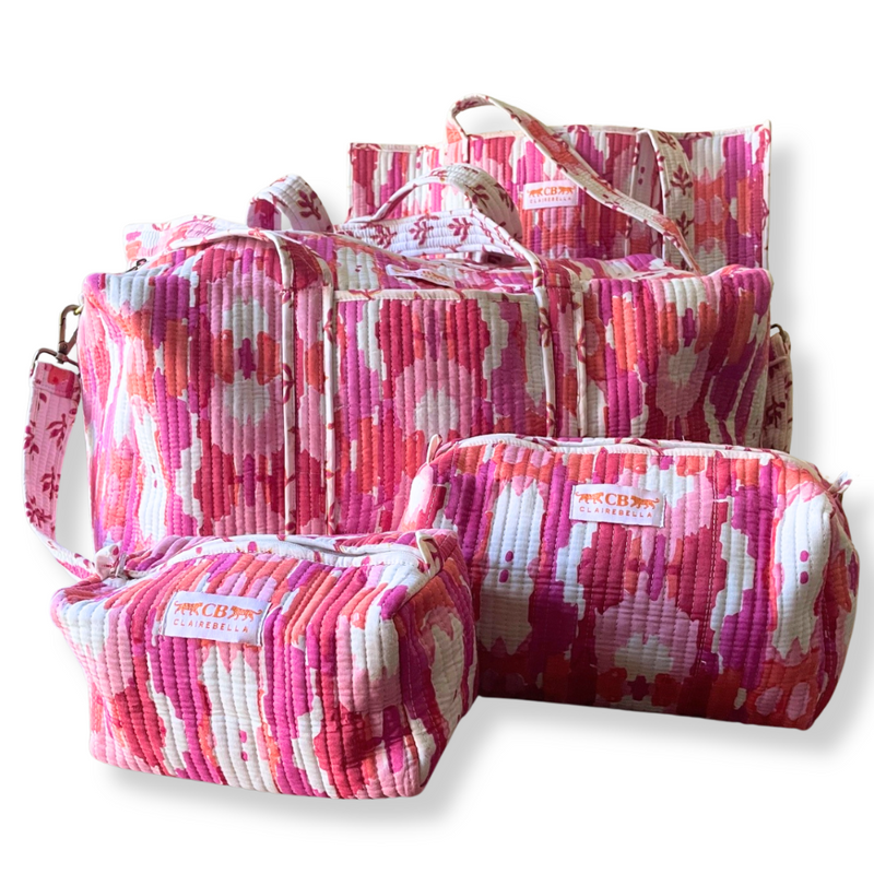 Quilted Tote Bag - Mitzy Berry - New!