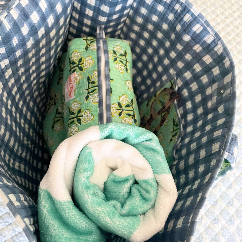 Quilted Pouch Set - Betsy Green - New!