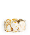 Esme Acrylic Stretchy Cuff Bracelet