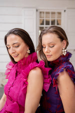 Camilla - Mother of Pearl - Statement Earring