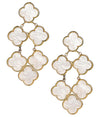 Camilla - Mother of Pearl - Statement Earring