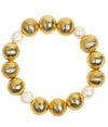 Georgia Beaded Bracelet - 14mm and Freshwater Pearl
