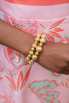 Georgia Bracelet -  Large Mixed Beads  14mm and 6mm beads