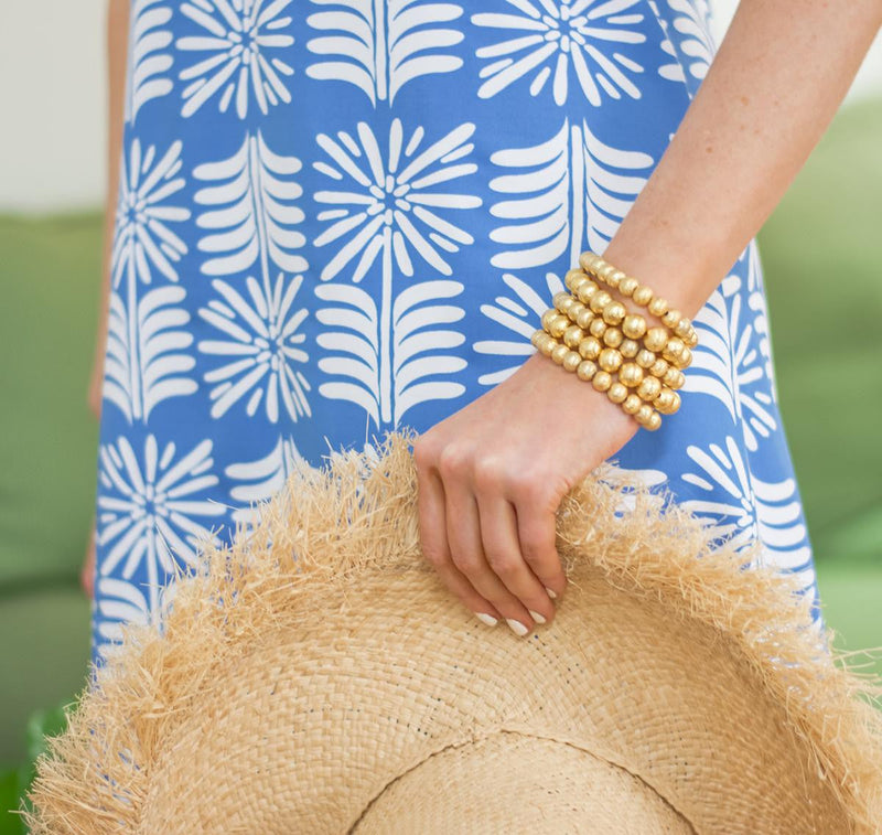 Georgia - Gold Beaded Bracelet