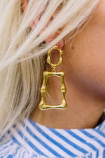 Jordan - Statement Bamboo - Earrings