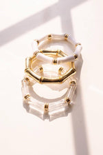 Logan - Bamboo Acrylic Bracelet