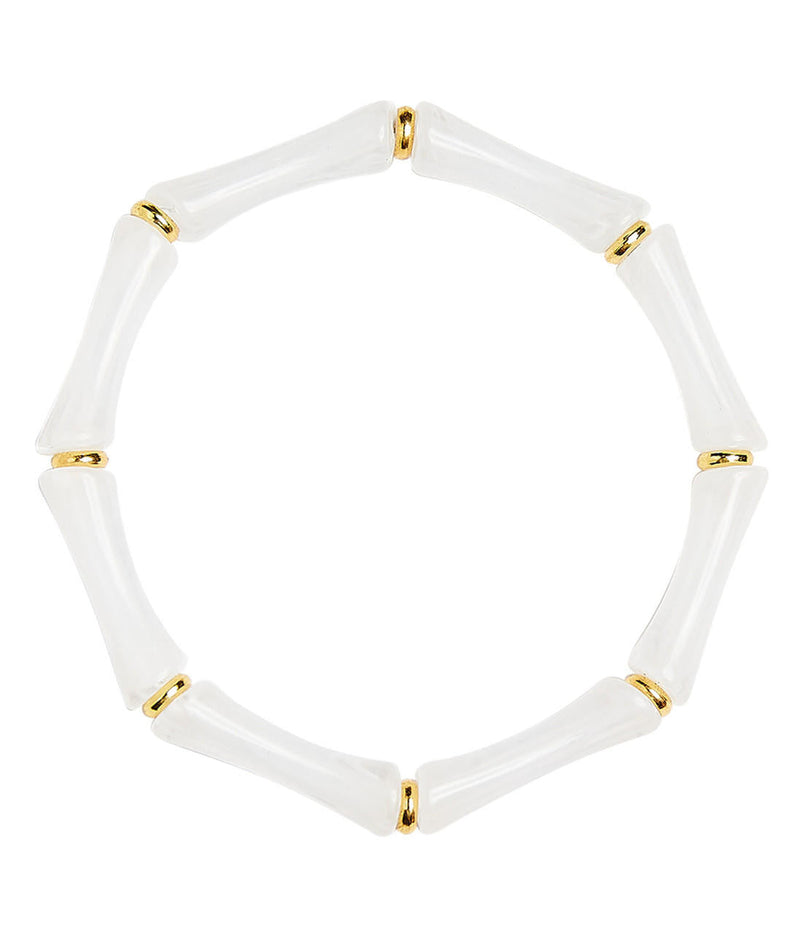 Lucy - Bamboo Acrylic Bracelet