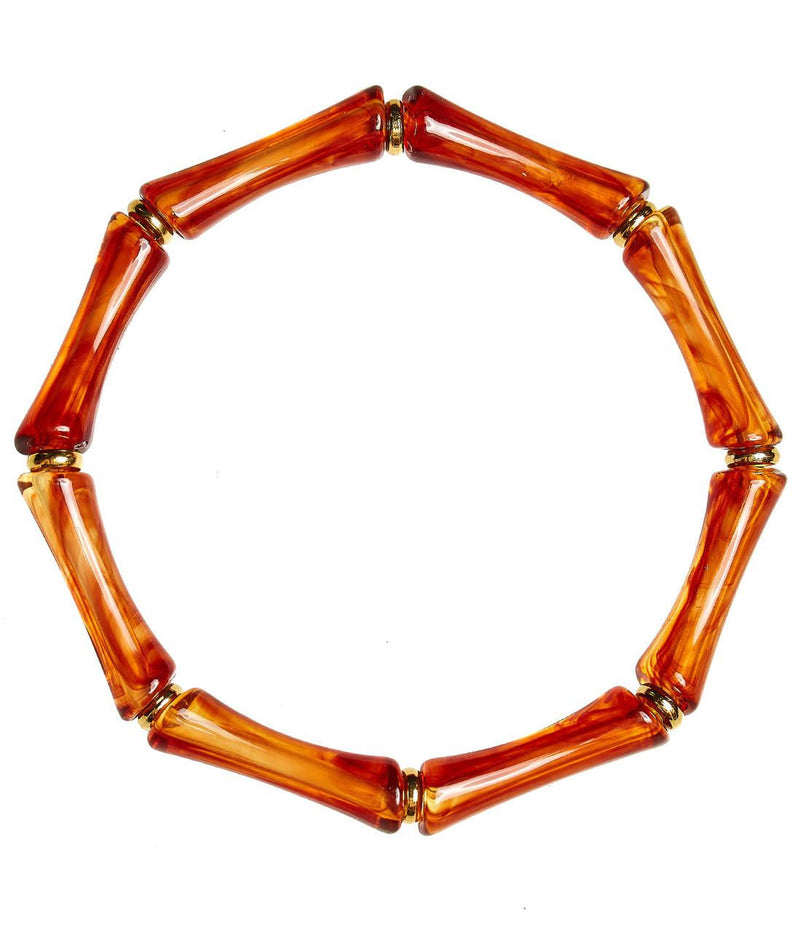 Lucy - Bamboo Acrylic Bracelet
