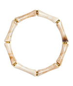 Lucy - Bamboo Acrylic Bracelet