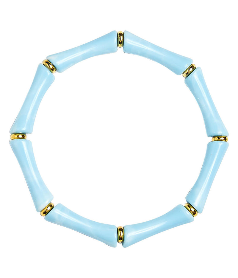 Lucy - Bamboo Acrylic Bracelet