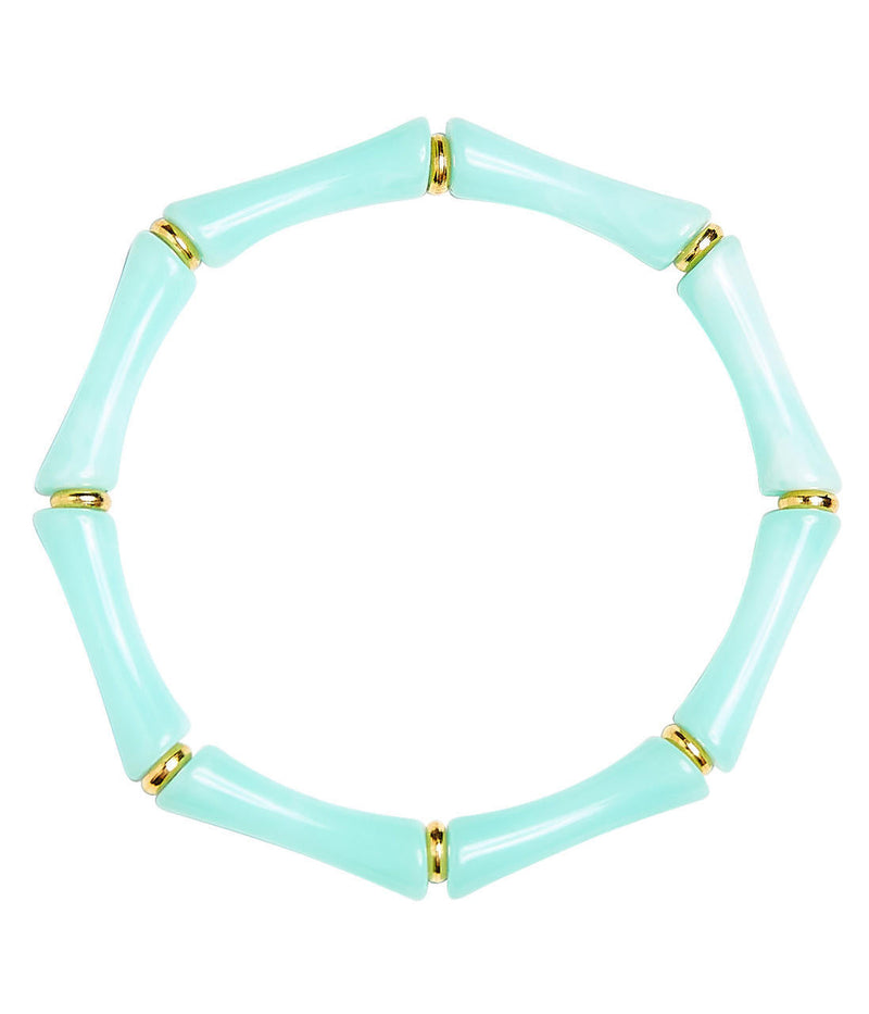 Lucy - Bamboo Acrylic Bracelet
