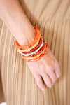 Lucy - Bamboo Acrylic Bracelet