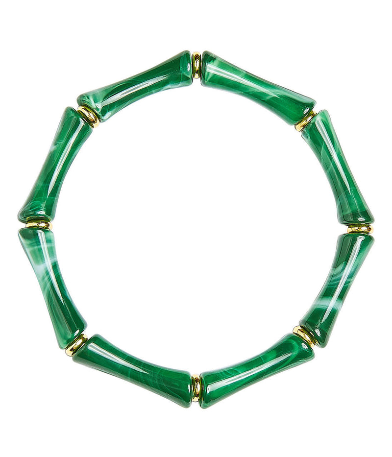 Lucy - Bamboo Acrylic Bracelet