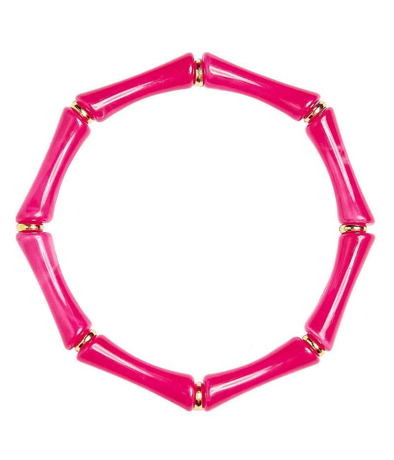 Lucy - Bamboo Acrylic Bracelet