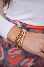 Lucy - Bamboo Acrylic Bracelet