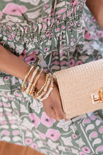 Lucy - Bamboo Acrylic Bracelet