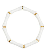Lucy - Bamboo Acrylic Bracelet
