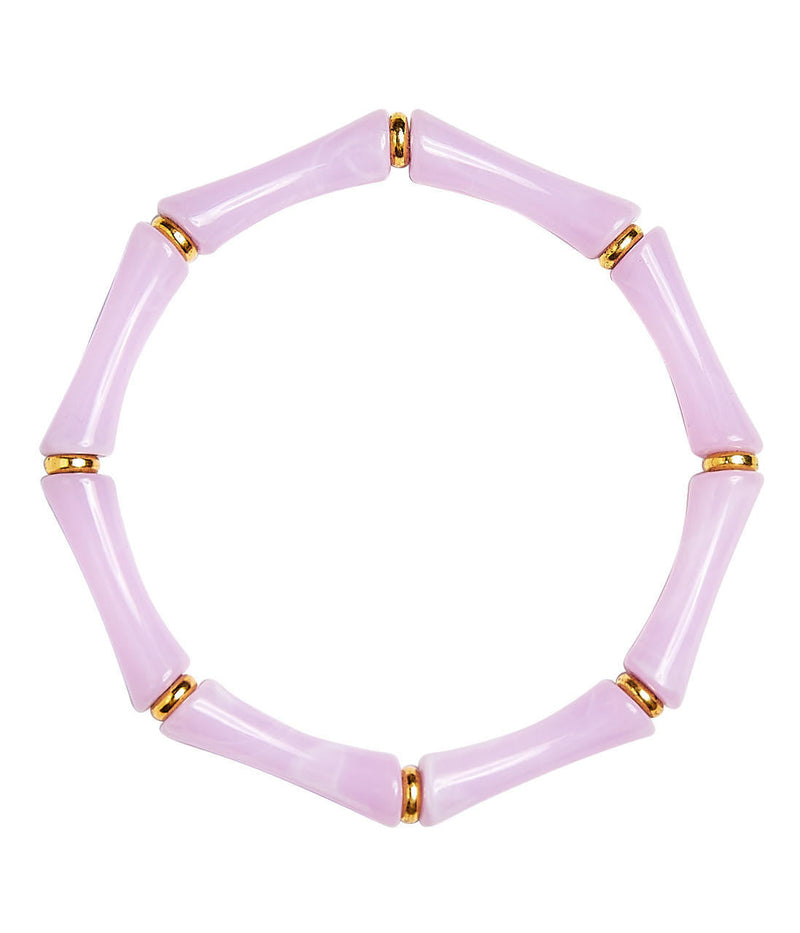 Lucy - Bamboo Acrylic Bracelet
