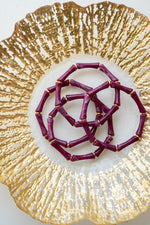 Lucy - Bamboo Acrylic Bracelet