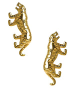 Gold Tiger - Stud Earring