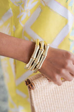 Logan - Bamboo Acrylic Bracelet