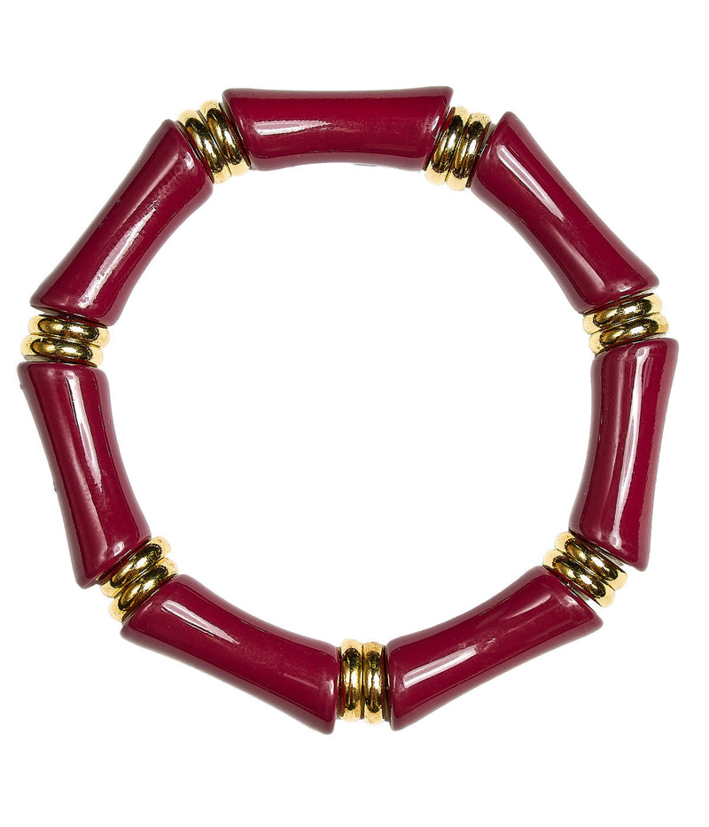 Logan - Bamboo Acrylic Bracelet