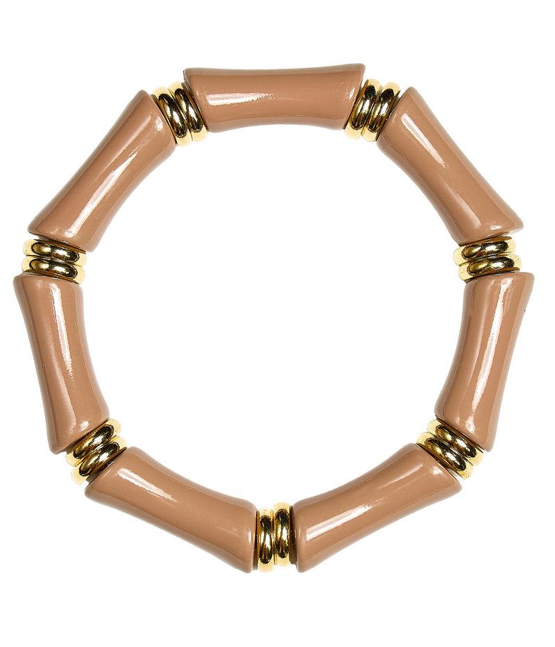 Logan - Bamboo Acrylic Bracelet