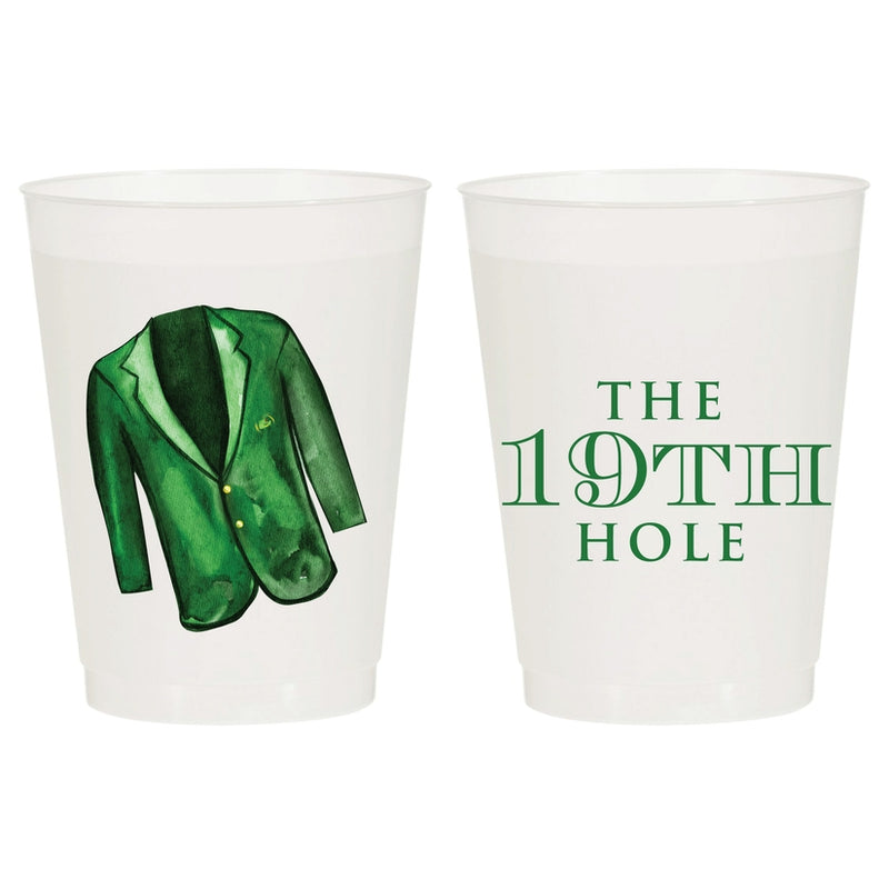 19th Hole - the Masters Frost Flex Cups - Sip Hip Hooray