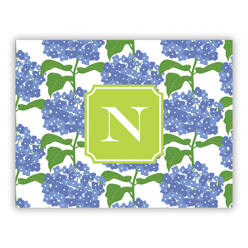 Personalized Folded Note Cards Sconset Blue - Boatman Geller