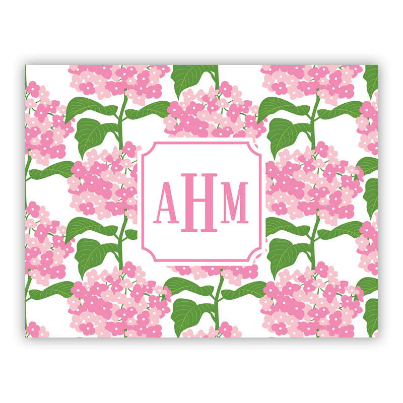 Personalized Folded Note Cards Sconset Pink - Boatman Geller