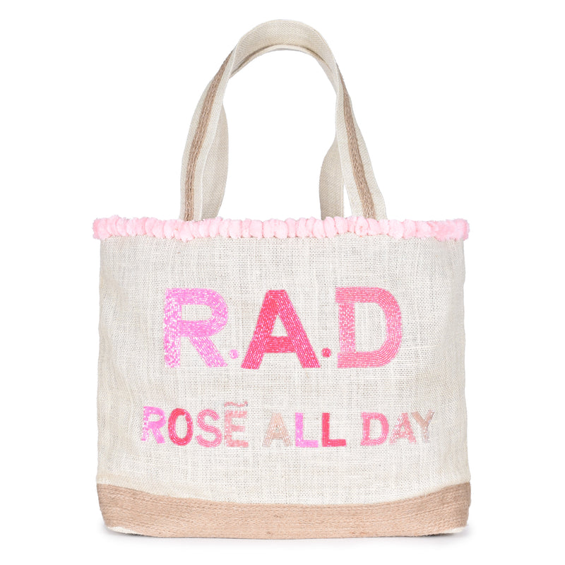 R.A.D Rose All Day Espadrille Tote