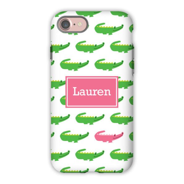 Monogram iPhone Case  - Alligator - Boatman Geller