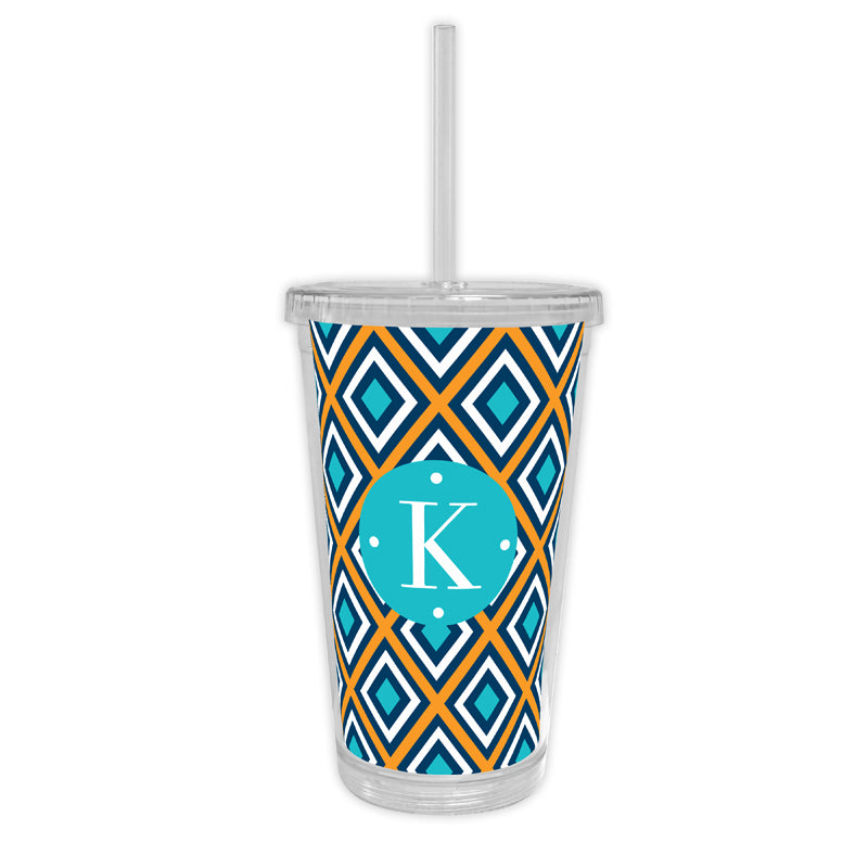 Monogram Beverage Tumbler Lantern - Dabney Lee
