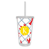 Monogram Beverage Tumbler Rock Lobster - Dabney Lee