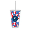 Monogram Beverage Tumbler Beachballs - Dabney Lee