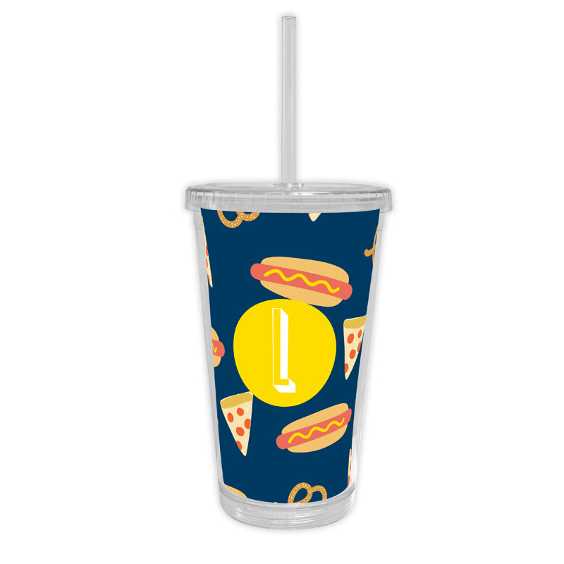 Monogram Beverage Tumbler Foodie - Dabney Lee