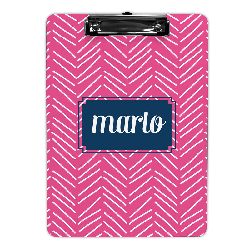 Monogram Clipboard Little Lines - Dabney Lee