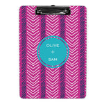 Monogram Clipboard Topstitch - Dabney Lee