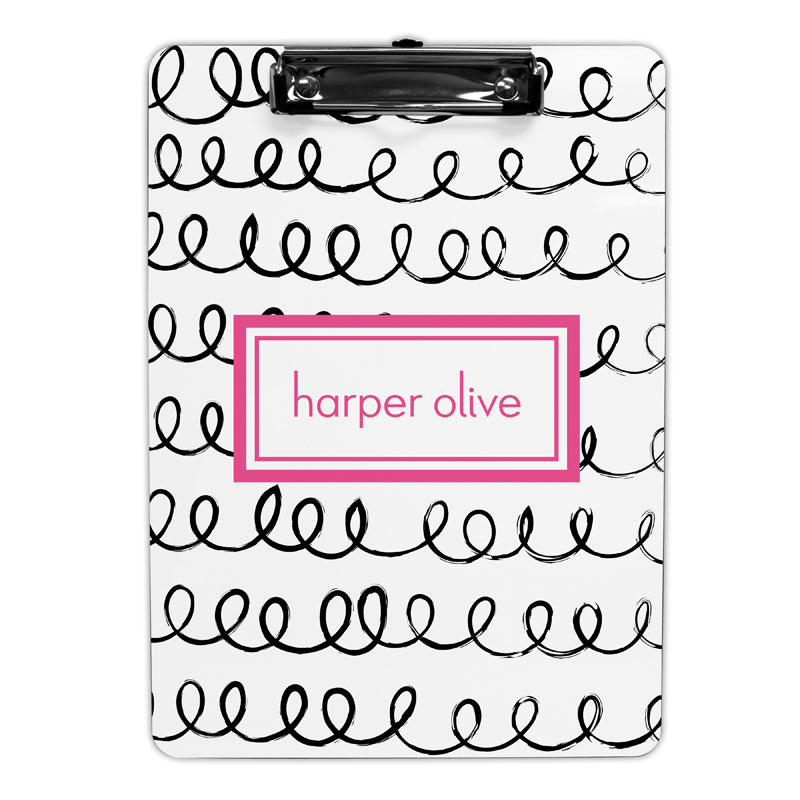 Monogram Clipboard Weeeee - Dabney Lee