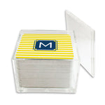 Monogram Paper Drink Coasters Cabana - Dabney Lee