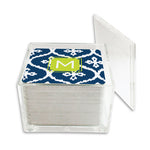 Monogram Paper Drink Coasters Montauk - Dabney Lee