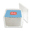 Monogram Paper Drink Coasters Perspective - Dabney Lee