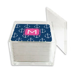 Monogram Paper Drink Coasters Salty - Dabney Lee