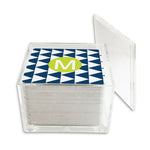 Monogram Paper Drink Coasters Try Me - Dabney Lee
