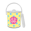 Monogram Ice Bucket Happy Hexagon  - Dabney Lee