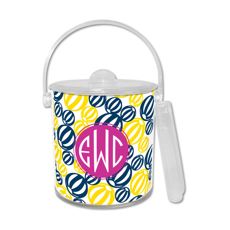 Monogram Ice Bucket Palm Springs - Dabney Lee