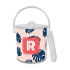 Monogram Ice Bucket Fronds - Dabney Lee