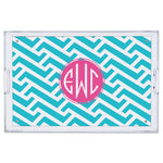 Monogram Lucite Tray Grasshopper - Dabney Lee
