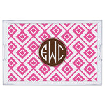 Monogram Lucite Tray Lucy - Dabney Lee